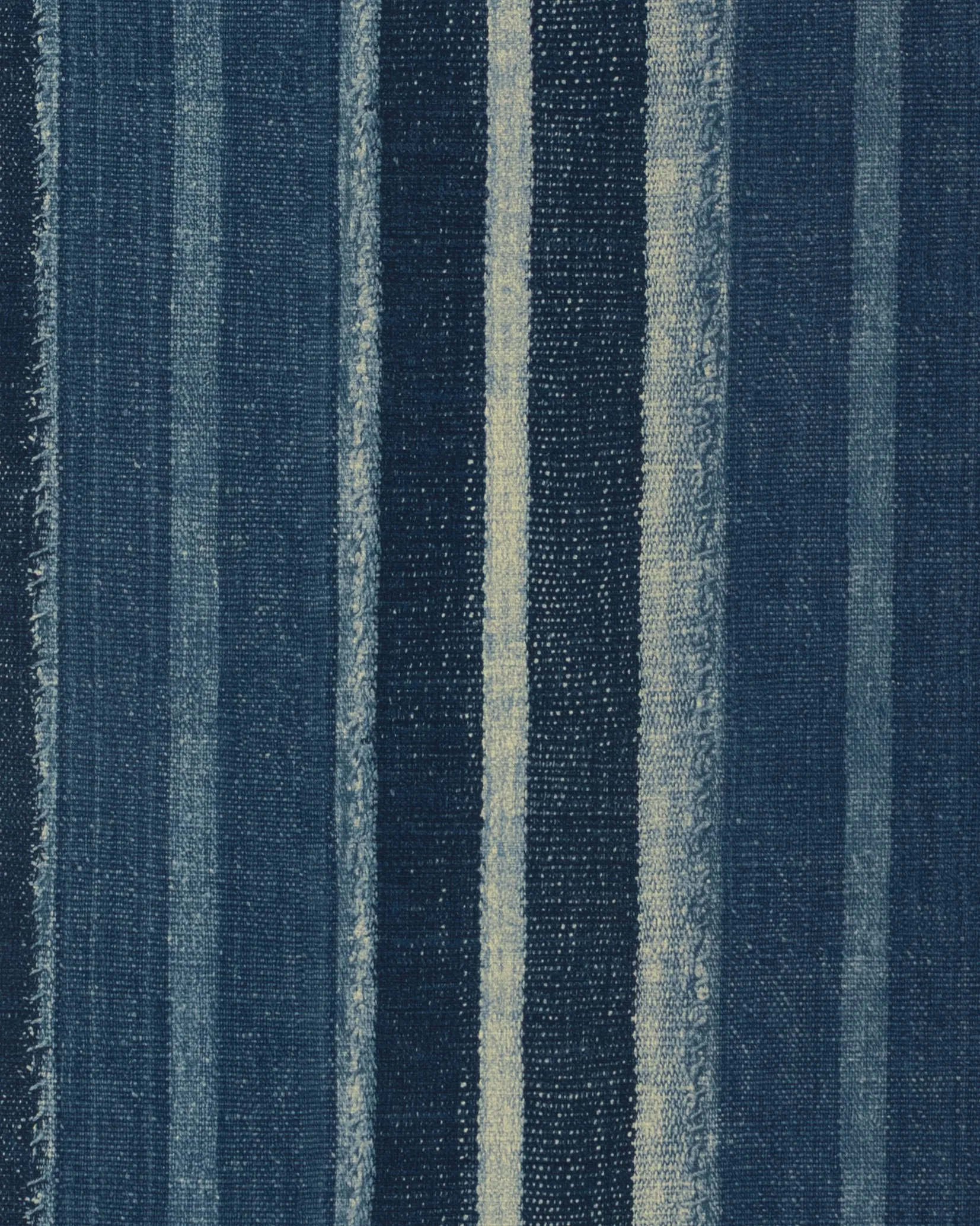 Kravet Design Stripe Wallcovering W4375 in Indigo & Blue (W4375.50.0)