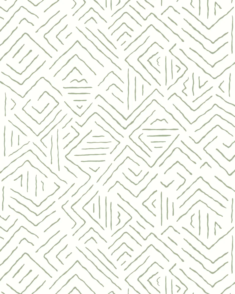 Kravet Design Antonina Vella Artifacts W4383 in Green & Sage (W4383.30.0)
