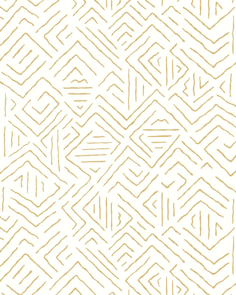 Kravet Design Antonina Vella Artifacts W4383 in Yellow & Gold (W4383.4.0)