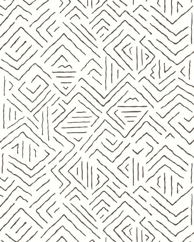 Kravet Design Antonina Vella Artifacts W4383 in Black & White (W4383.8.0)
