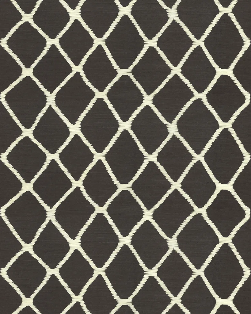 Kravet Design Antonina Vella Artifacts W4385 in Black & White (W4385.8.0)