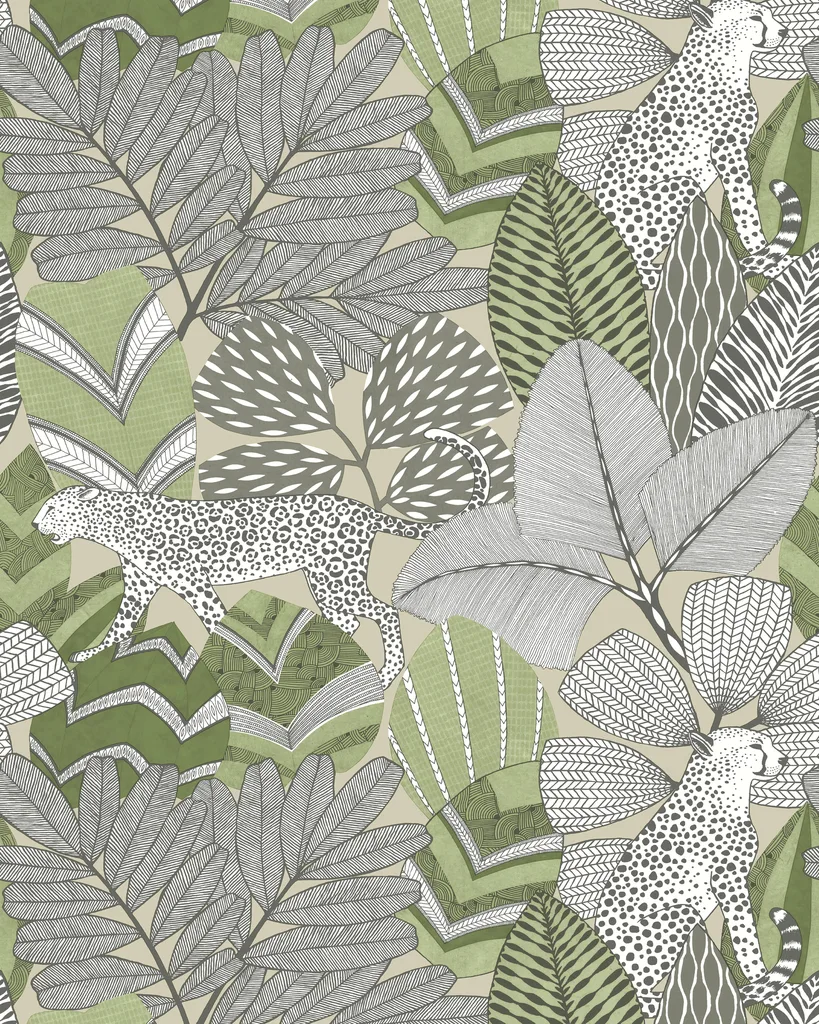 Kravet Design Antonina Vella Artifacts W4386 in Green (W4386.23.0)