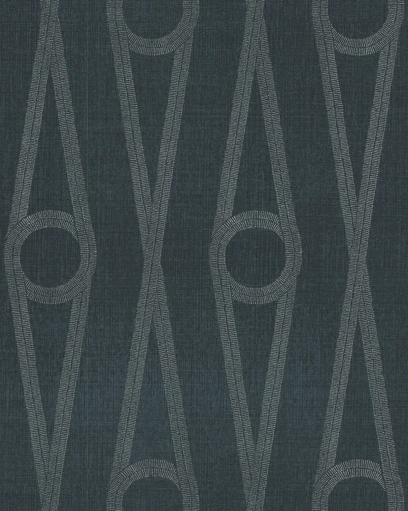 Kravet Design Antonina Vella Artifacts W4392 in Blue & Dark Blue (W4392.50.0)