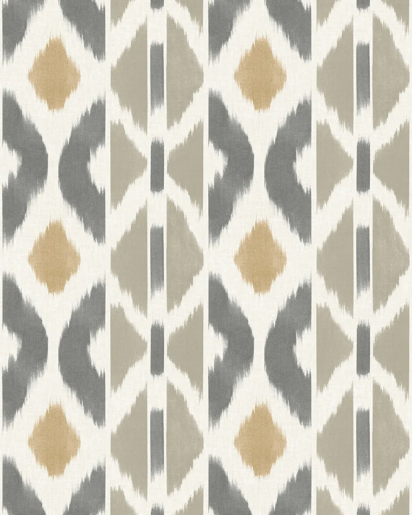Kravet Design Antonina Vella Artifacts W4393 in Grey & Yellow (W4393.2111.0)