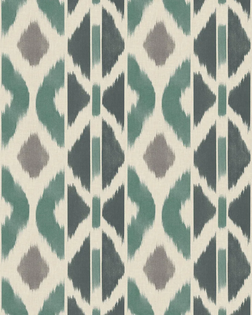 Kravet Design Antonina Vella Artifacts W4393 in Teal & Turquoise (W4393.35.0)