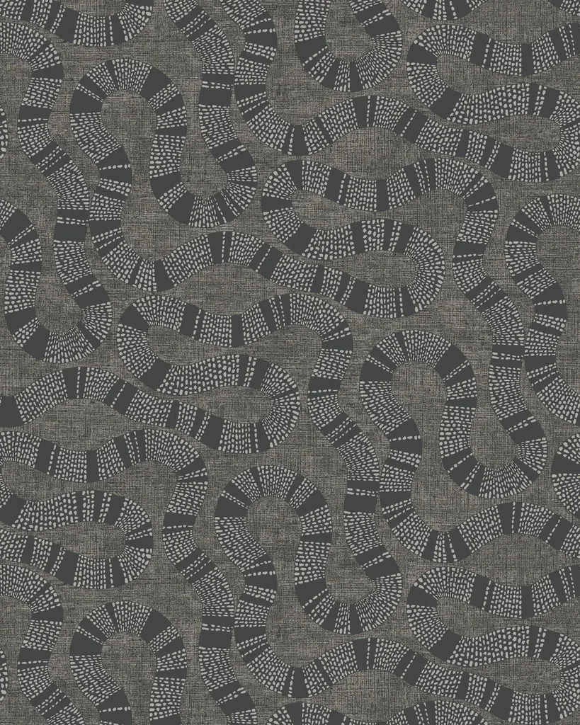Kravet Design Antonina Vella Artifacts W4394 in Black (W4394.8.0)