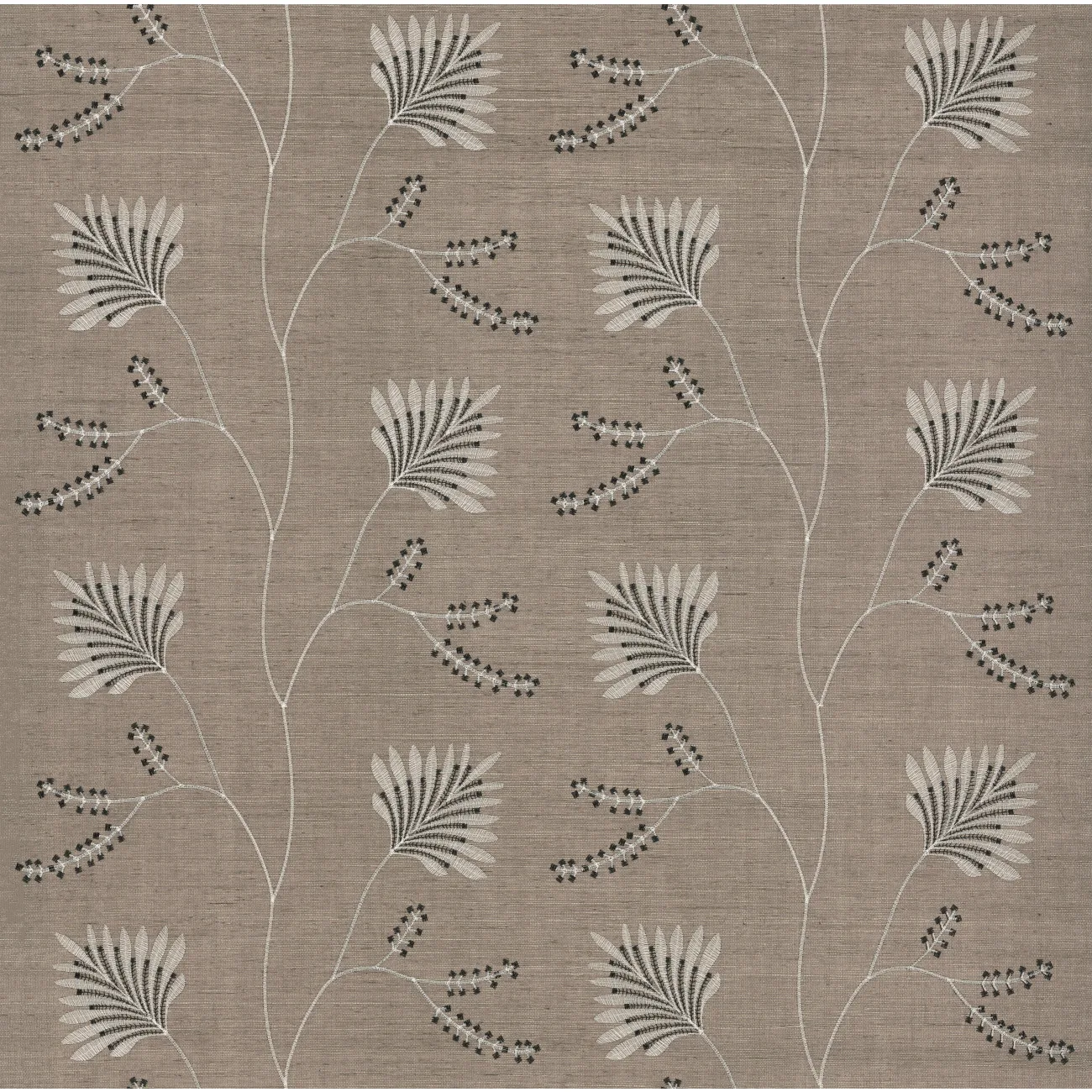 Kravet Design Ronald Redding Astoria W4408 in Taupe & Black (W4408.8106.0)
