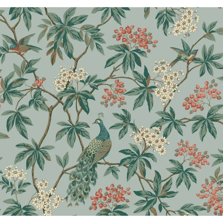Kravet Design Ronald Redding Astoria W4413 in Blue & Teal (W4413.535.0)