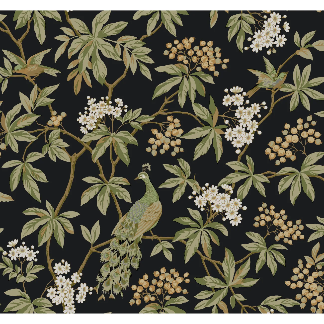 W4413.830.0 | Ronald Redding Astoria W4413 – Black & Sage