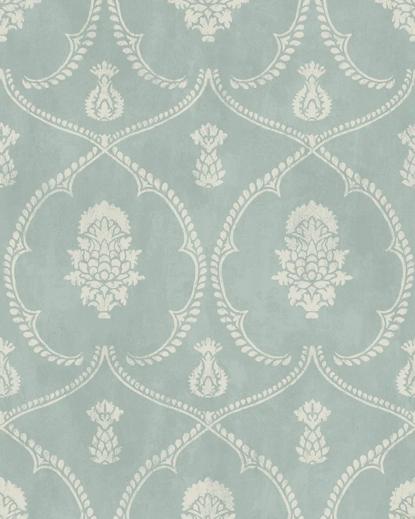 Kravet Design Ronald Redding Astoria W4414 in Turquoise (W4414.13.0)