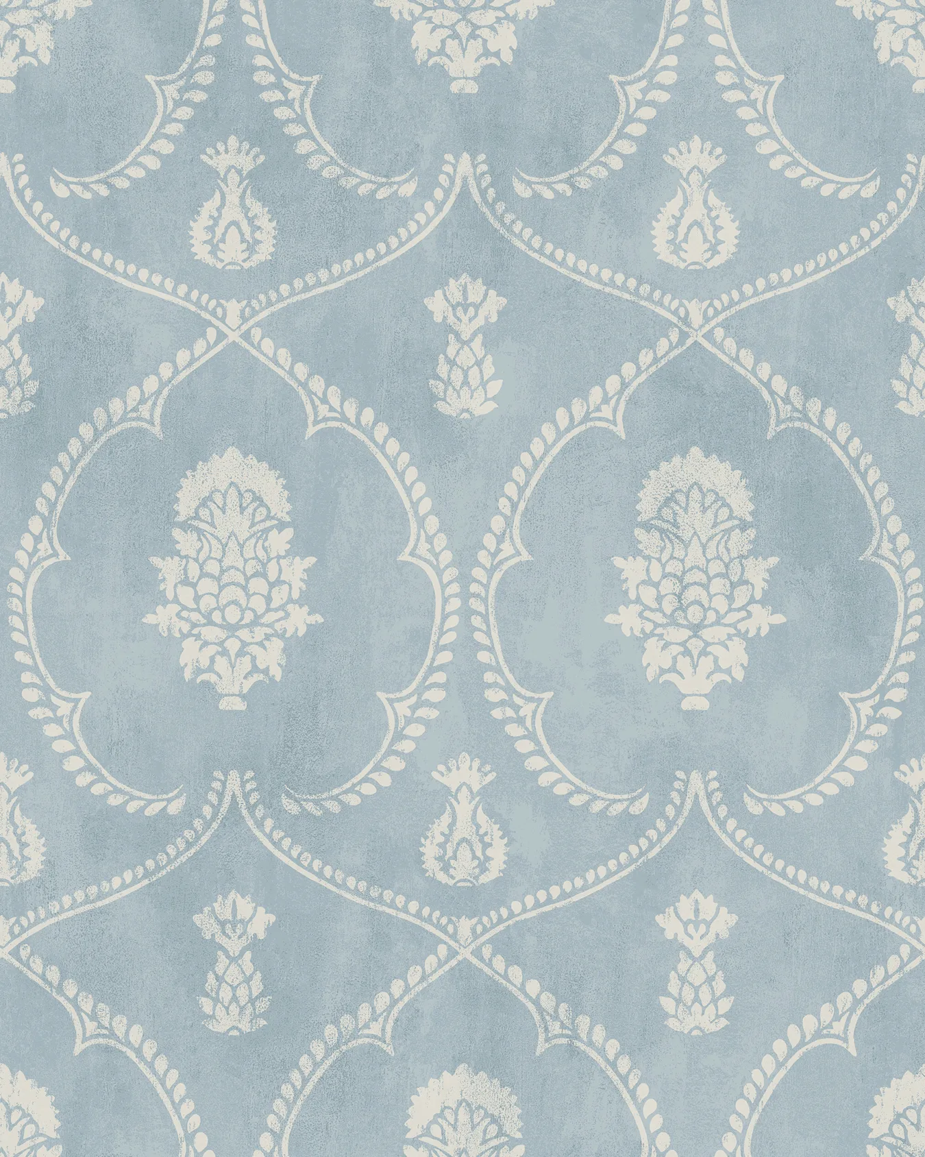 Kravet Design Ronald Redding Astoria W4414 in Blue & Light Blue (W4414.15.0)