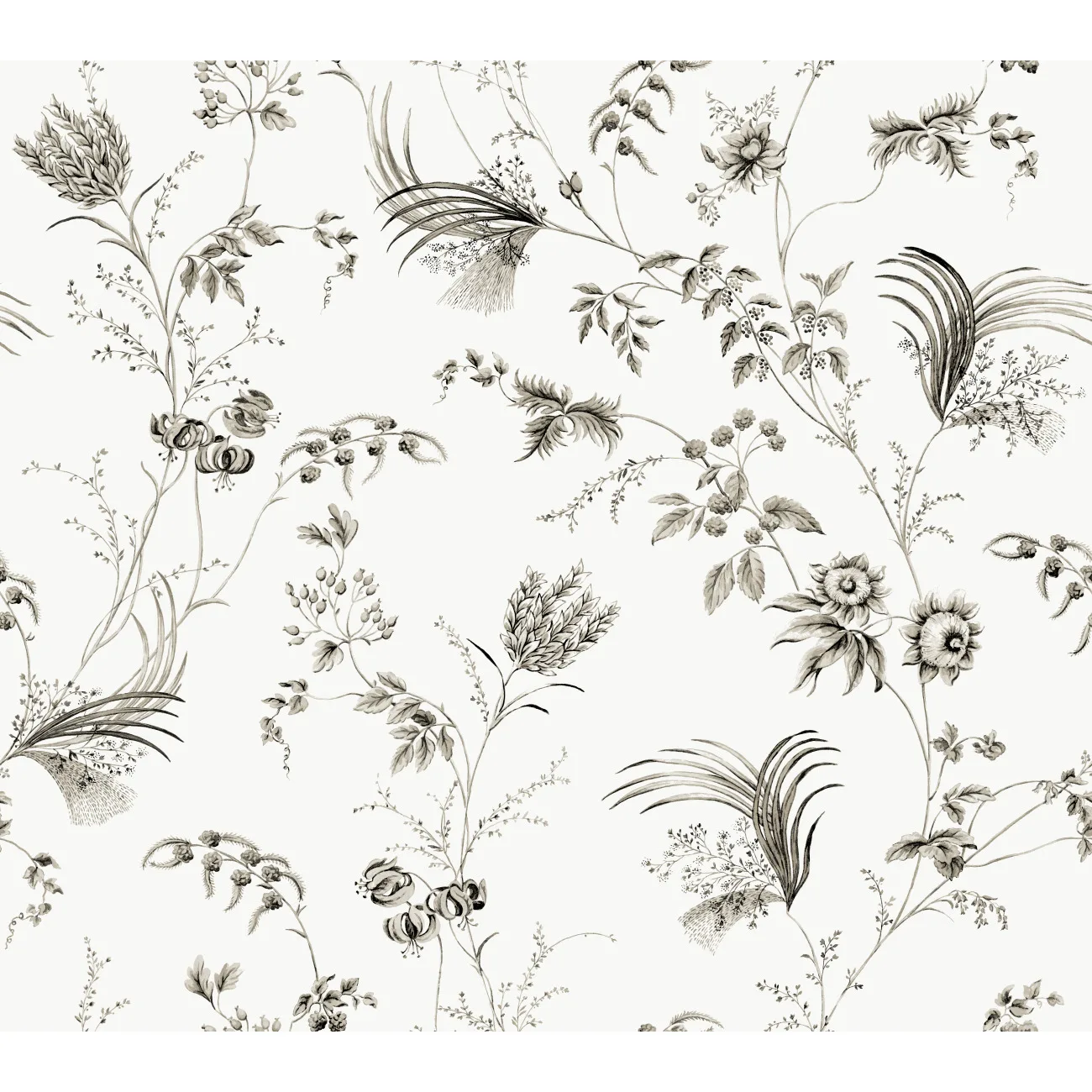 Kravet Design Ronald Redding Astoria W4415 in Black (W4415.8.0)
