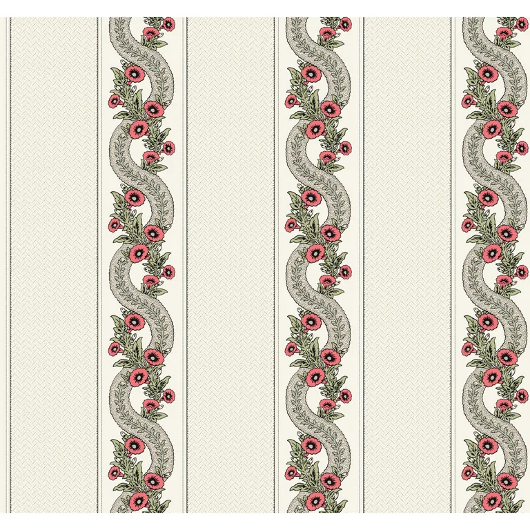 Kravet Design Ronald Redding Astoria W4417 in Pink & Green (W4417.73.0)