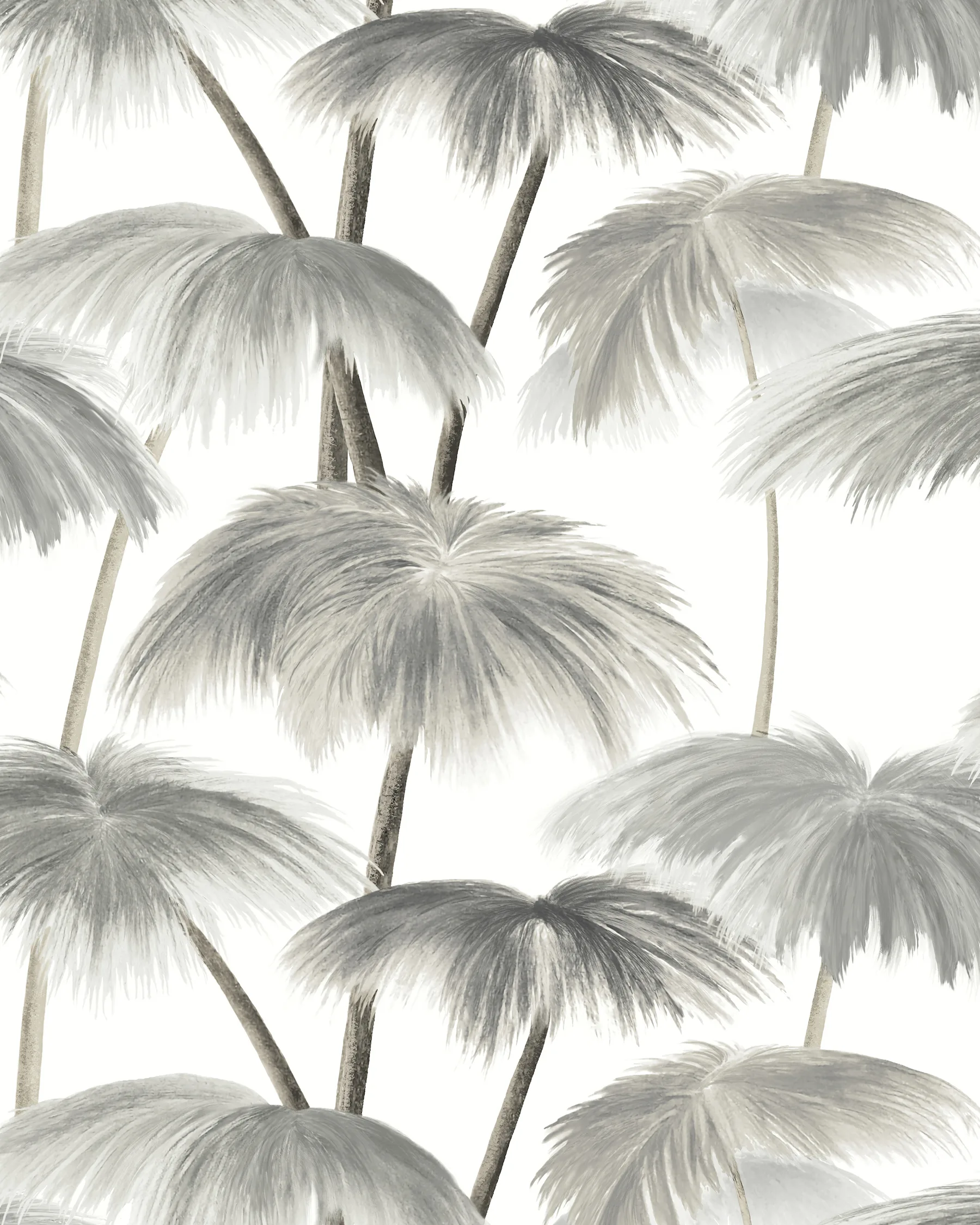 Kravet Design Lemieux Et Cie Signature Wallcovering W4424 in White & Grey (W4424.11.0)