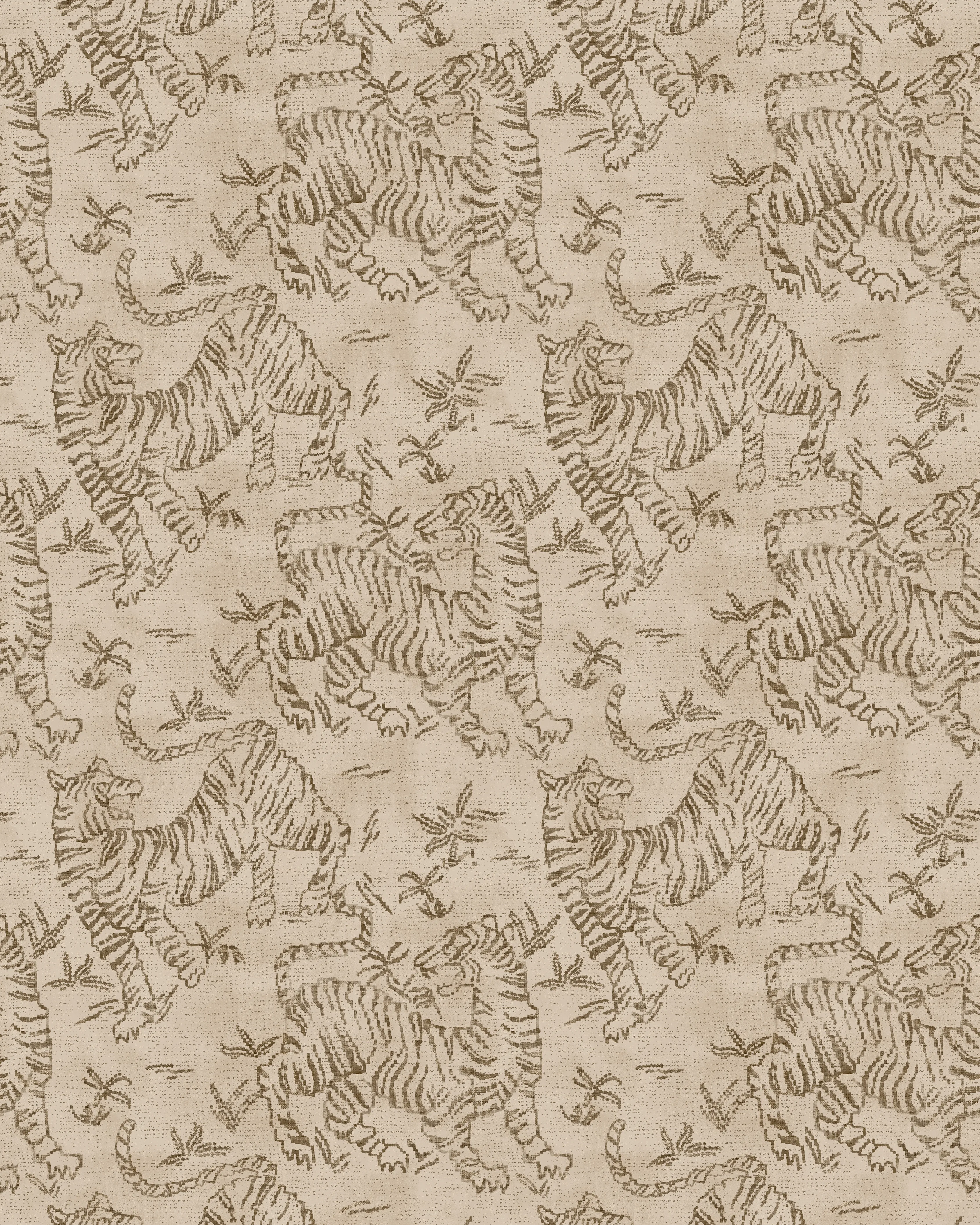 Kravet Design Lemieux Et Cie Signature Wallcovering W4427 in Orange & Brown (W4427.12.0)