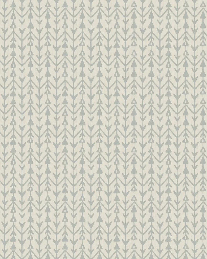 Kravet Design Lemieux Et Cie Signature Wallcovering W4428 in Ivory & Blue (W4428.15.0)