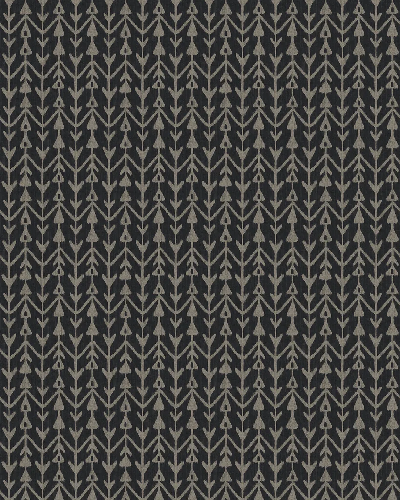 Kravet Design Lemieux Et Cie Signature Wallcovering W4428 in Black & Gold (W4428.8.0)