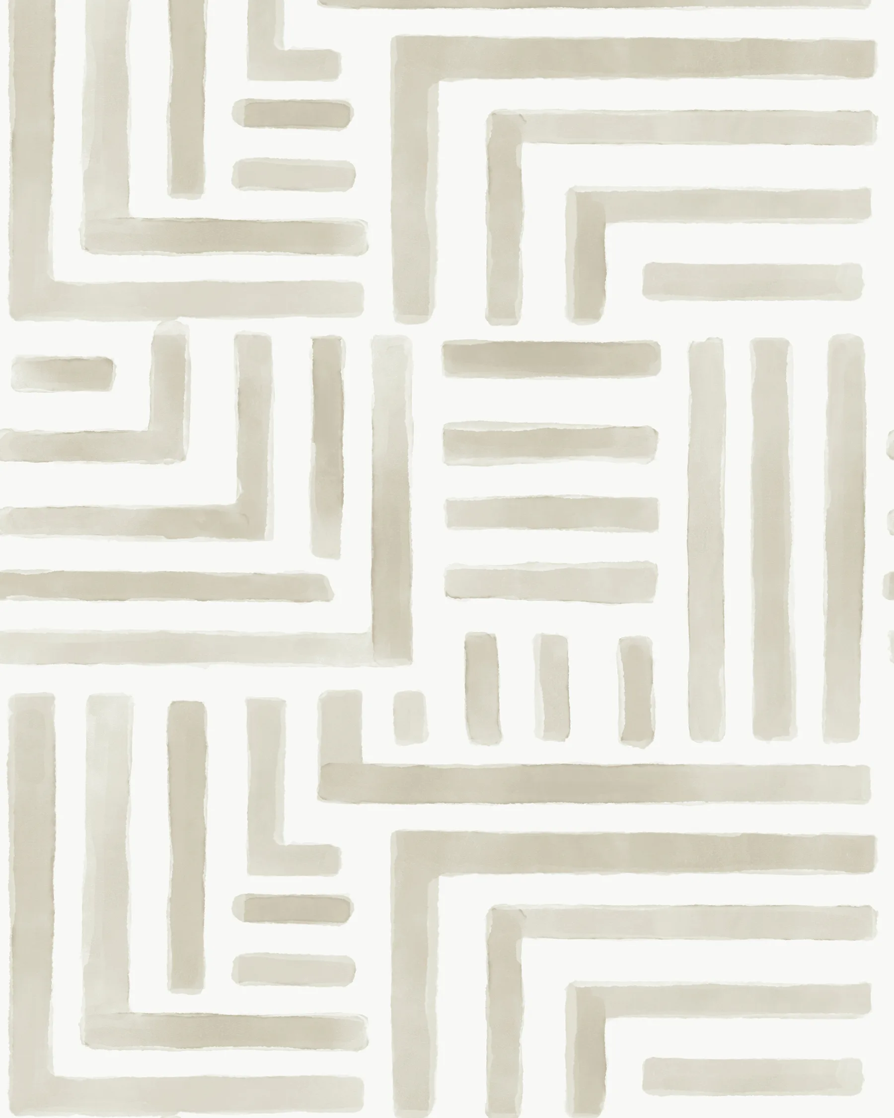 Kravet Design Lemieux Et Cie Signature Wallcovering W4429 in White & Beige (W4429.16.0)