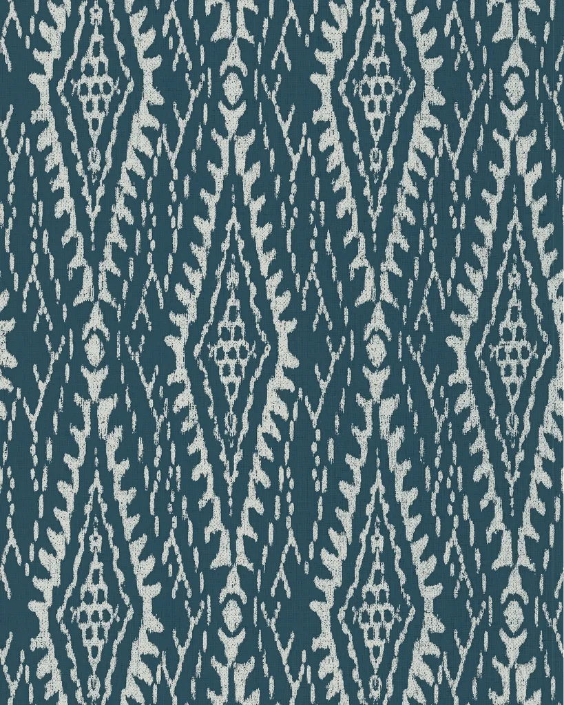 Kravet Design Lemieux Et Cie Signature Wallcovering W4430 in Blue & Indigo (W4430.5.0)
