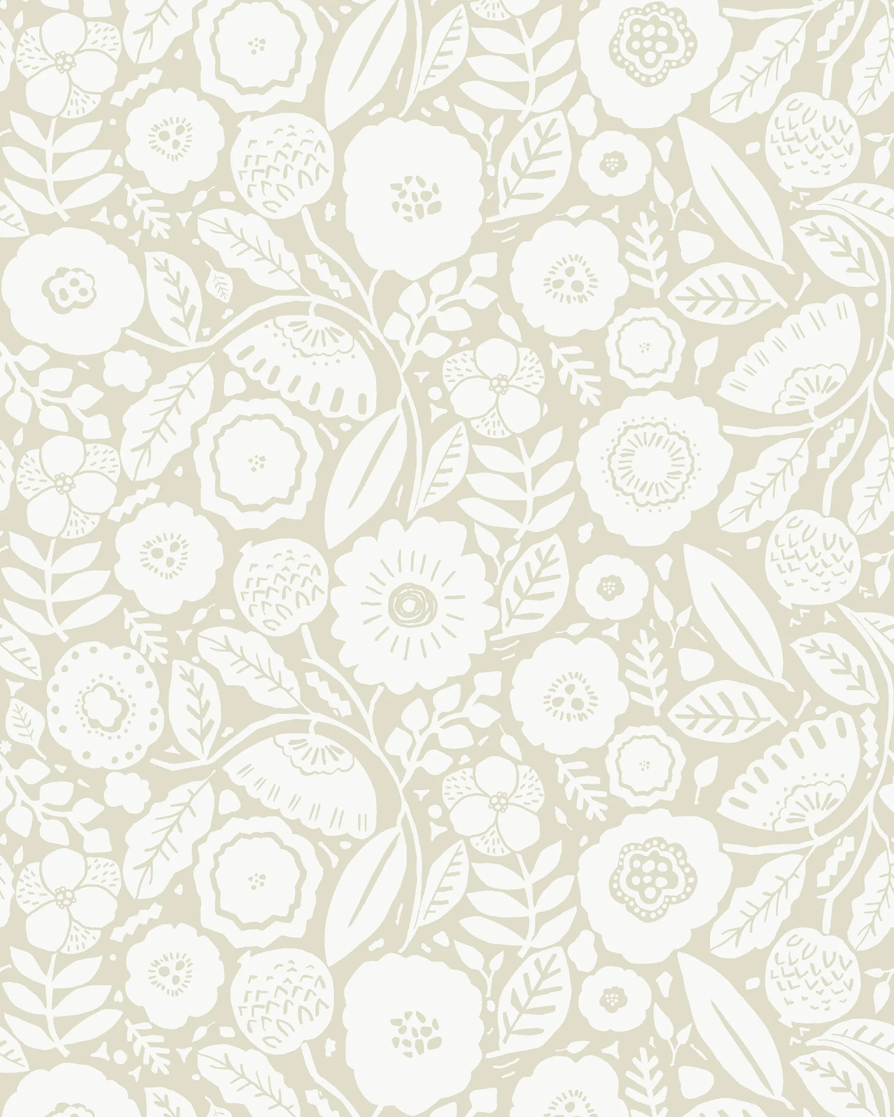 Kravet Design Lemieux Et Cie Signature Wallcovering W4433 in Beige & White (W4433.116.0)