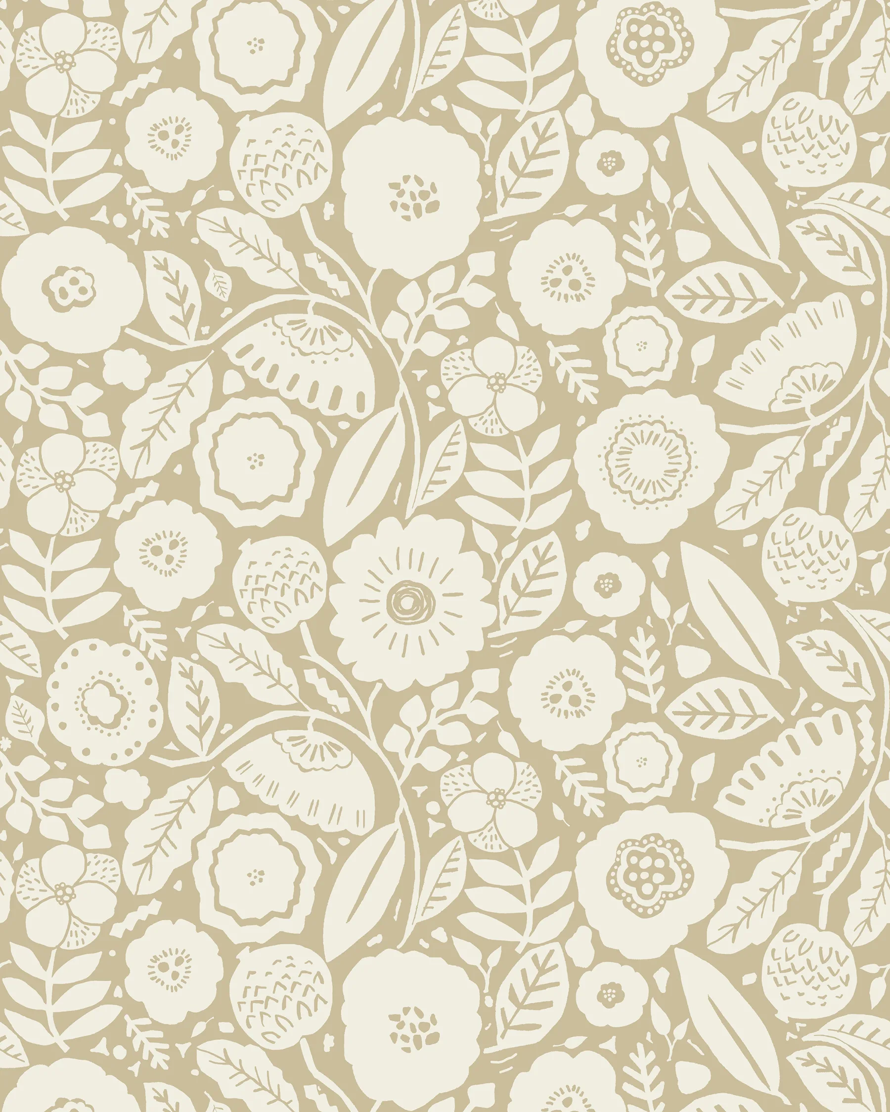 Kravet Design Lemieux Et Cie Signature Wallcovering W4433 in Yellow & Beige (W4433.16.0)
