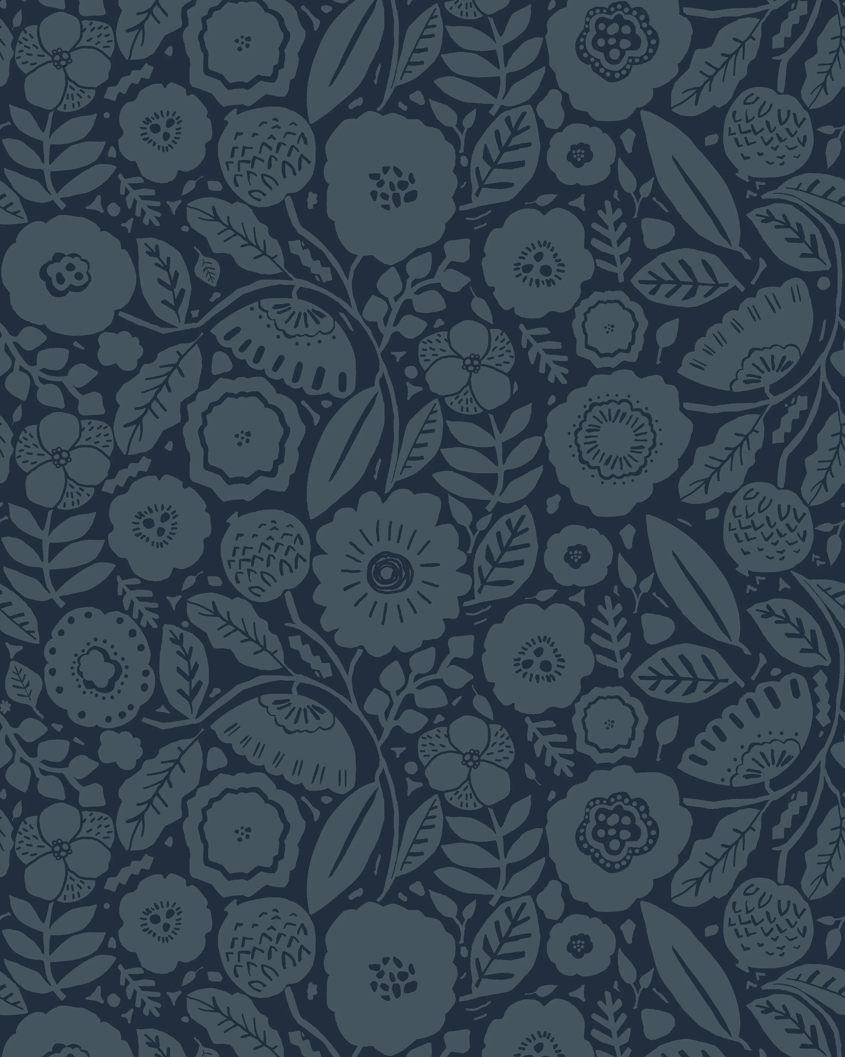 Kravet Design Lemieux Et Cie Signature Wallcovering W4433 in Blue & Indigo (W4433.5.0)