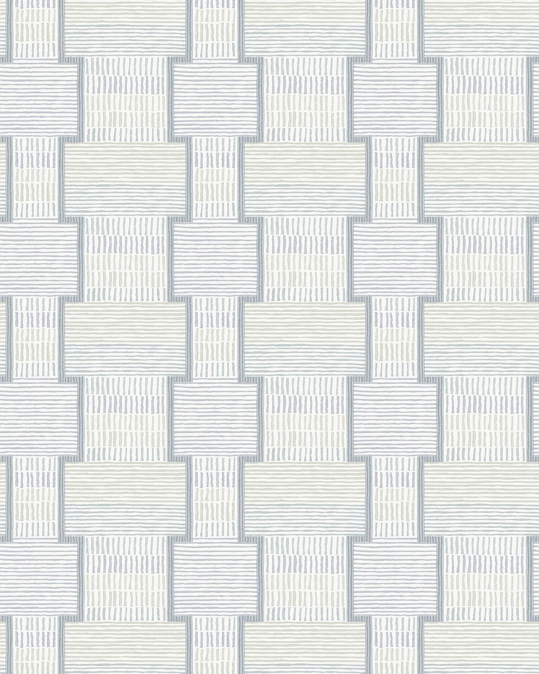 Kravet Design Lemieux Et Cie Signature Wallcovering W4434 in White & Blue (W4434.15.0)