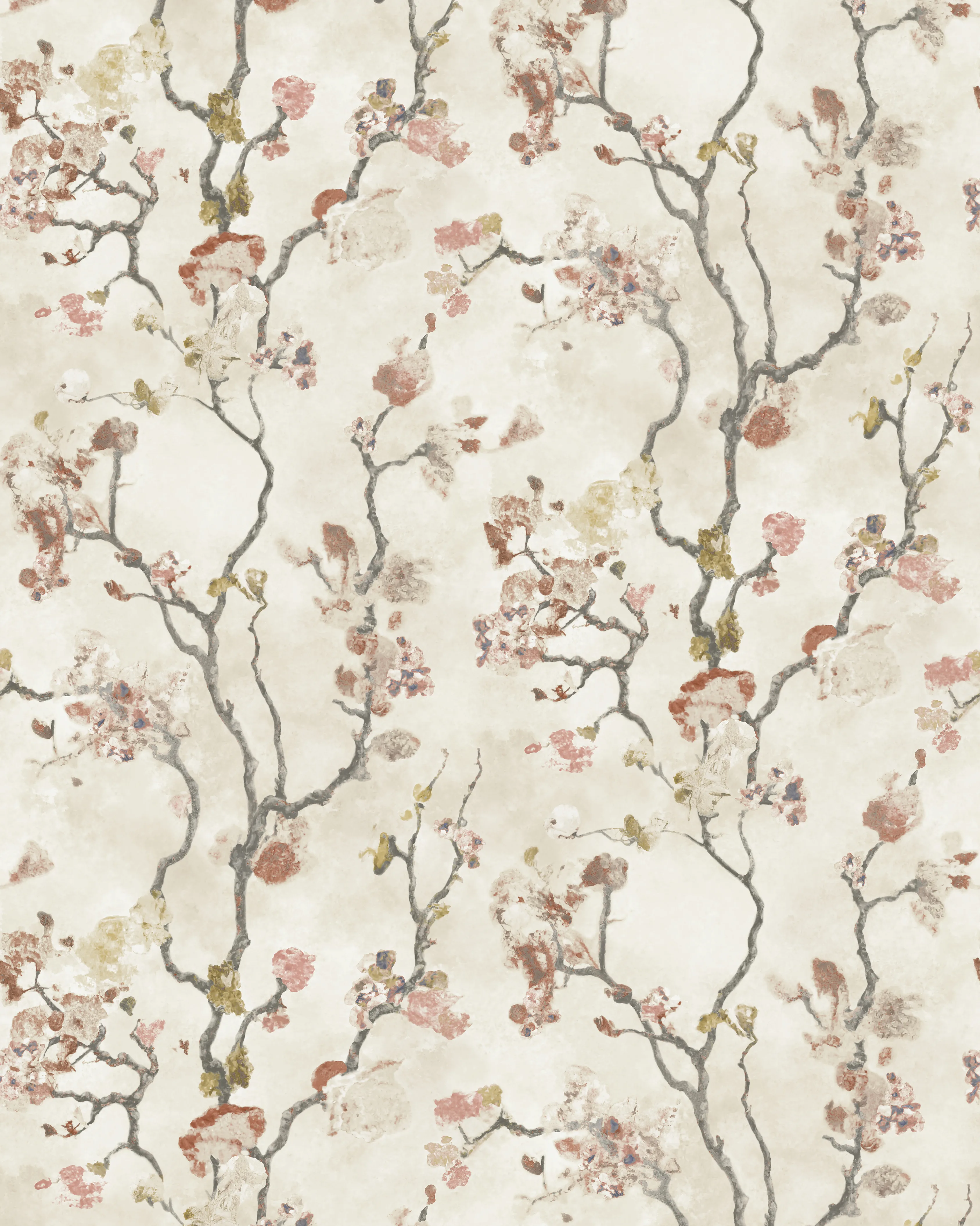 Kravet Design Lemieux Et Cie Signature Wallcovering W4435 in White & Orange (W4435.12.0)