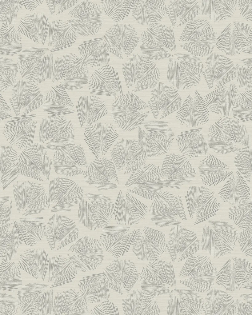 Kravet Design Lemieux Et Cie Signature Wallcovering W4436 in Grey & Silver (W4436.11.0)