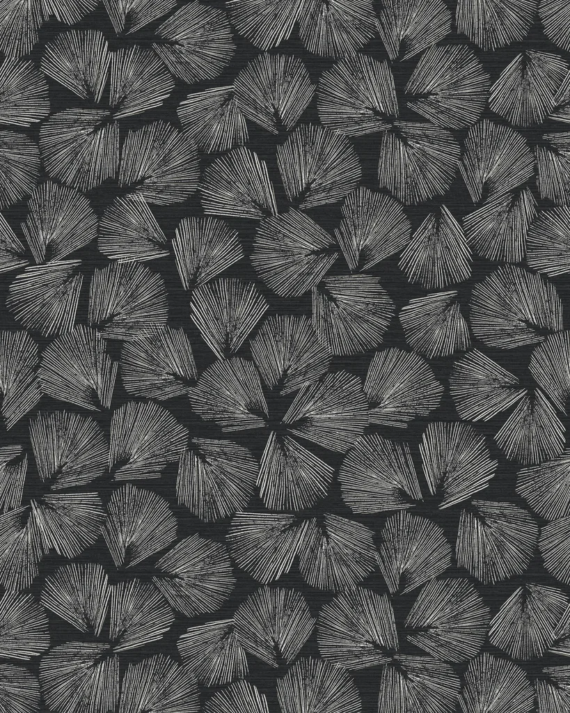 Kravet Design Lemieux Et Cie Signature Wallcovering W4436 in Black & White (W4436.8.0)