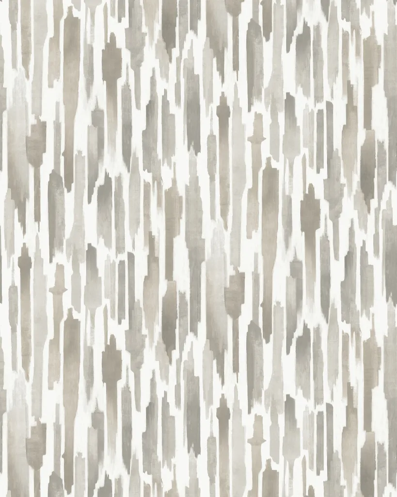 Kravet Design Lemieux Et Cie Signature Wallcovering W4437 in Grey & Taupe (W4437.106.0)