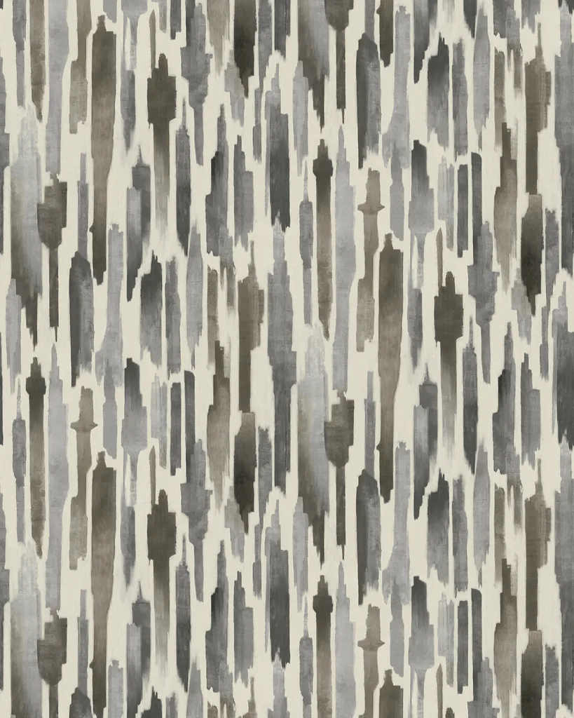 Kravet Design Lemieux Et Cie Signature Wallcovering W4437 in Grey & Charcoal (W4437.21.0)