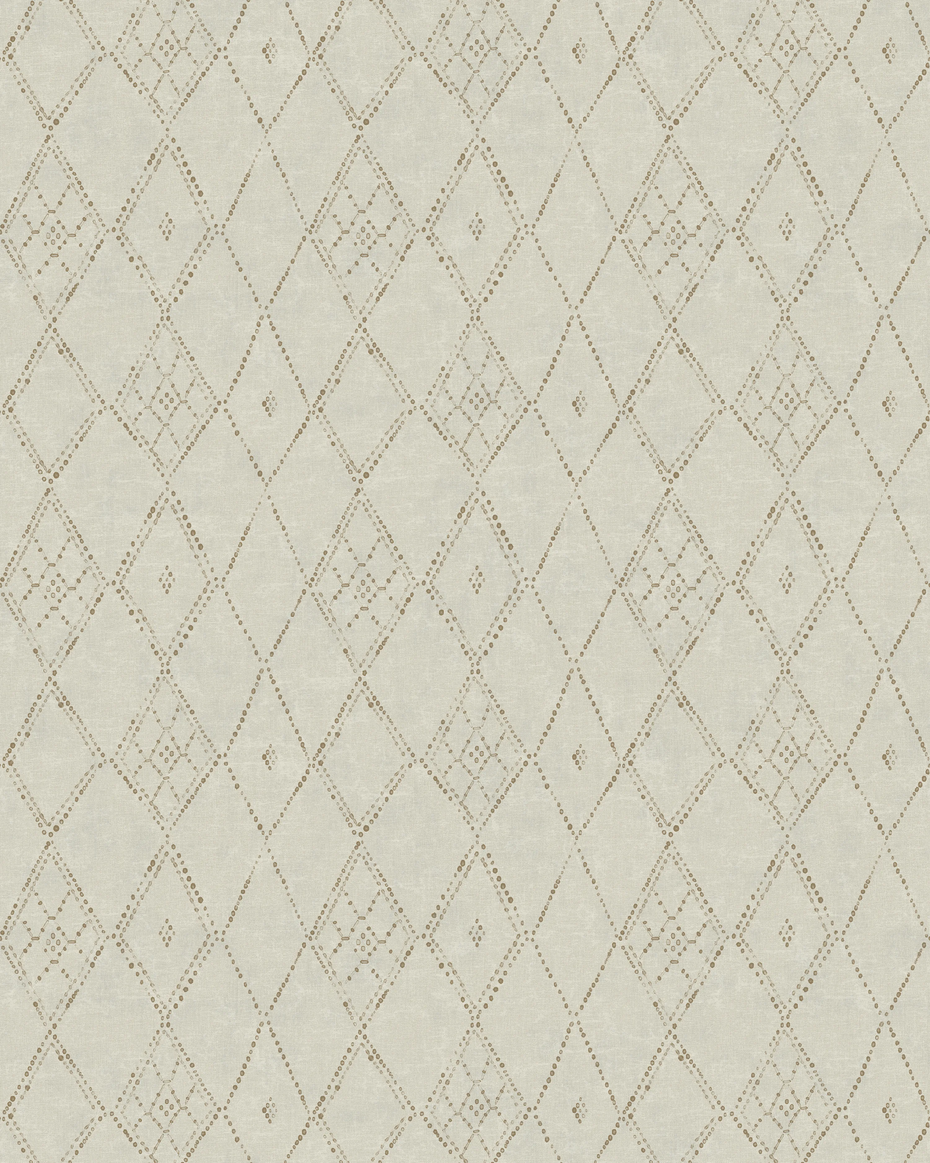 Kravet Design Lemieux Et Cie Signature Wallcovering W4438 in Ivory & Brown (W4438.16.0)