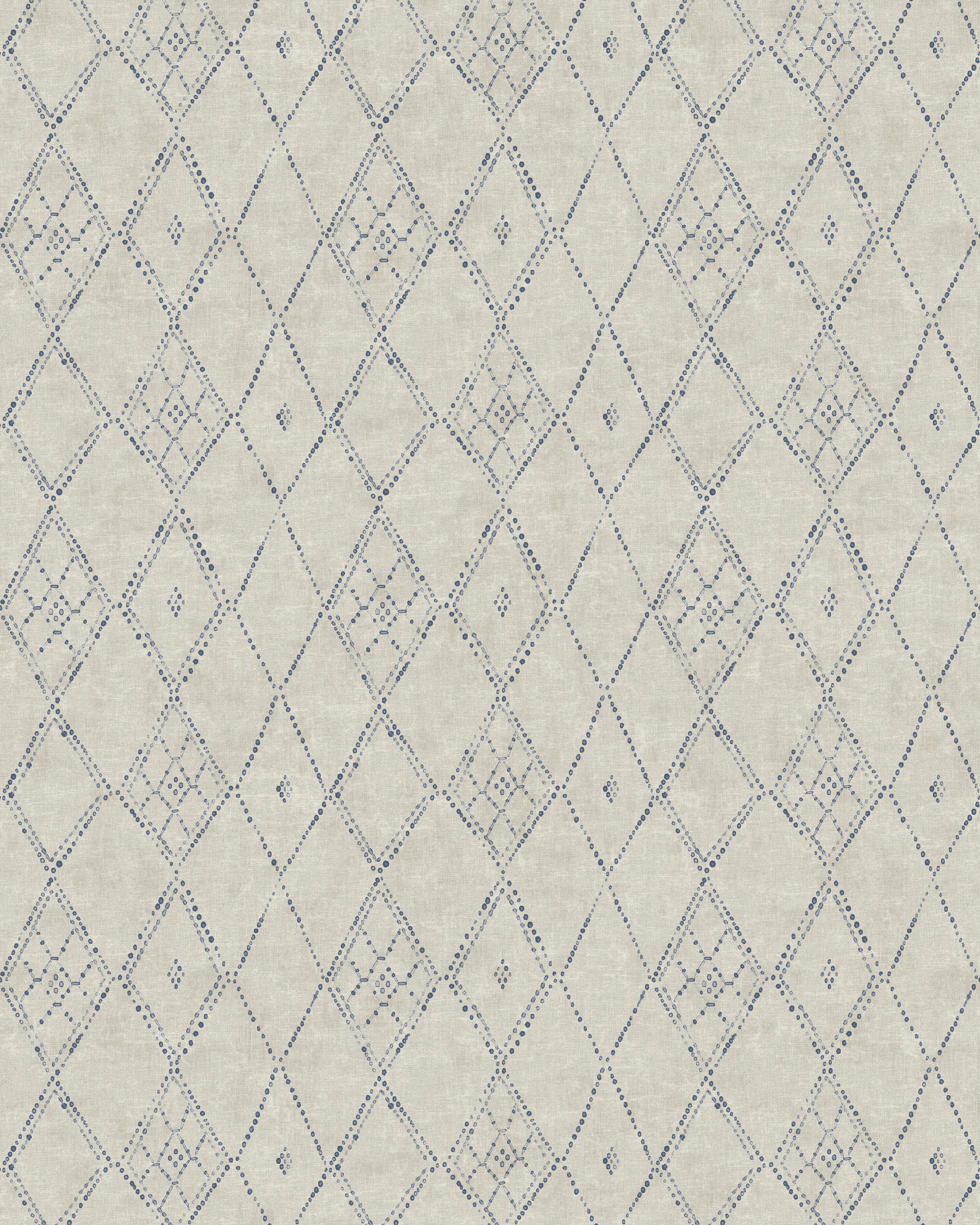 Kravet Design Lemieux Et Cie Signature Wallcovering W4438 in Beige & Blue (W4438.5.0)
