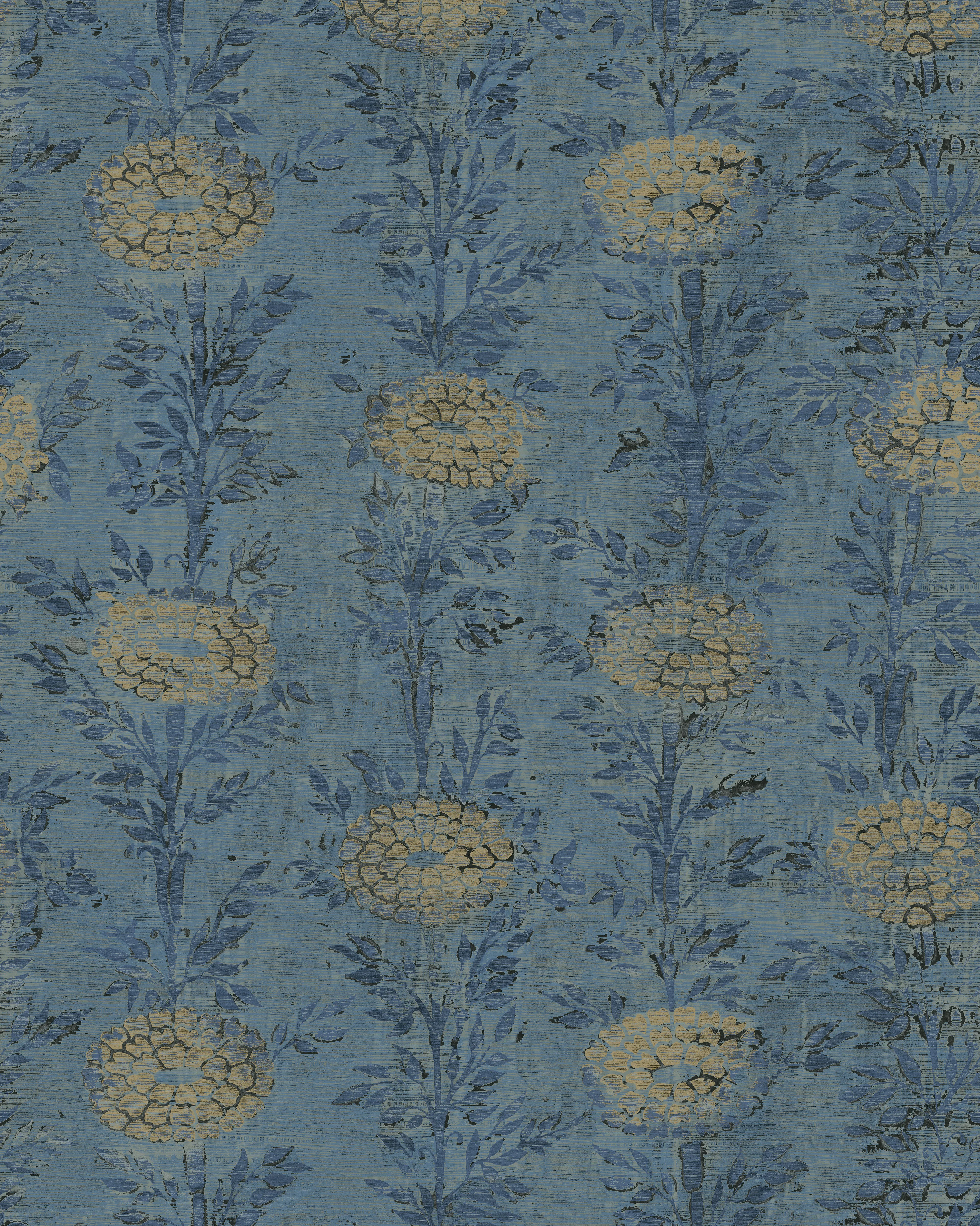 Kravet Design Ronald Redding Tea Garden Second Edition W4443 in Blue & Purple (W4443.54.0)