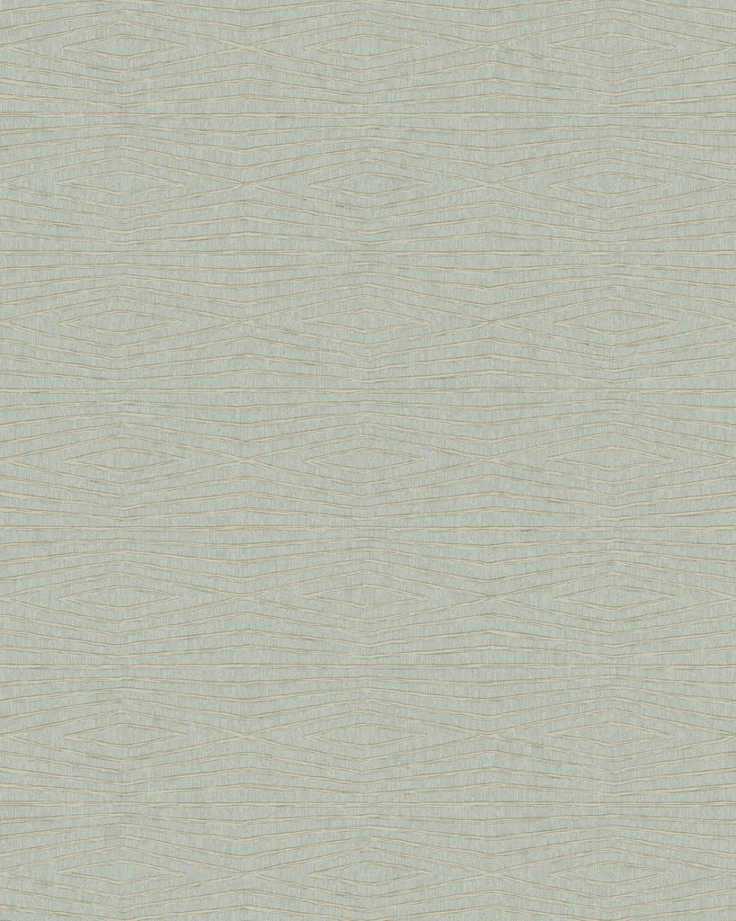Kravet Design Ronald Redding Tea Garden Second Edition W4445 in Turquoise & White (W4445.13.0)