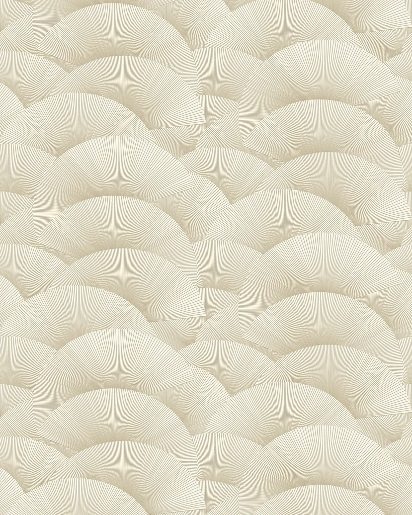 Kravet Design Ronald Redding Tea Garden Second Edition W4446 in Gold & White (W4446.4.0)
