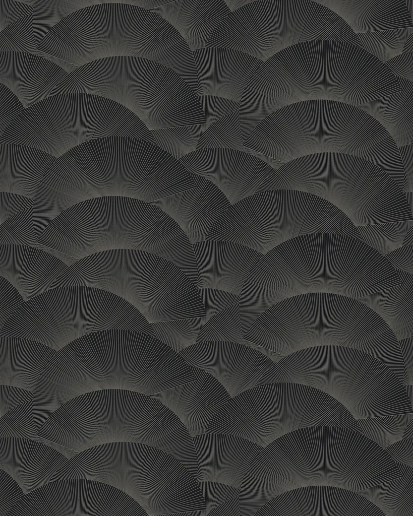 Kravet Design Ronald Redding Tea Garden Second Edition W4446 in Black & Grey (W4446.811.0)
