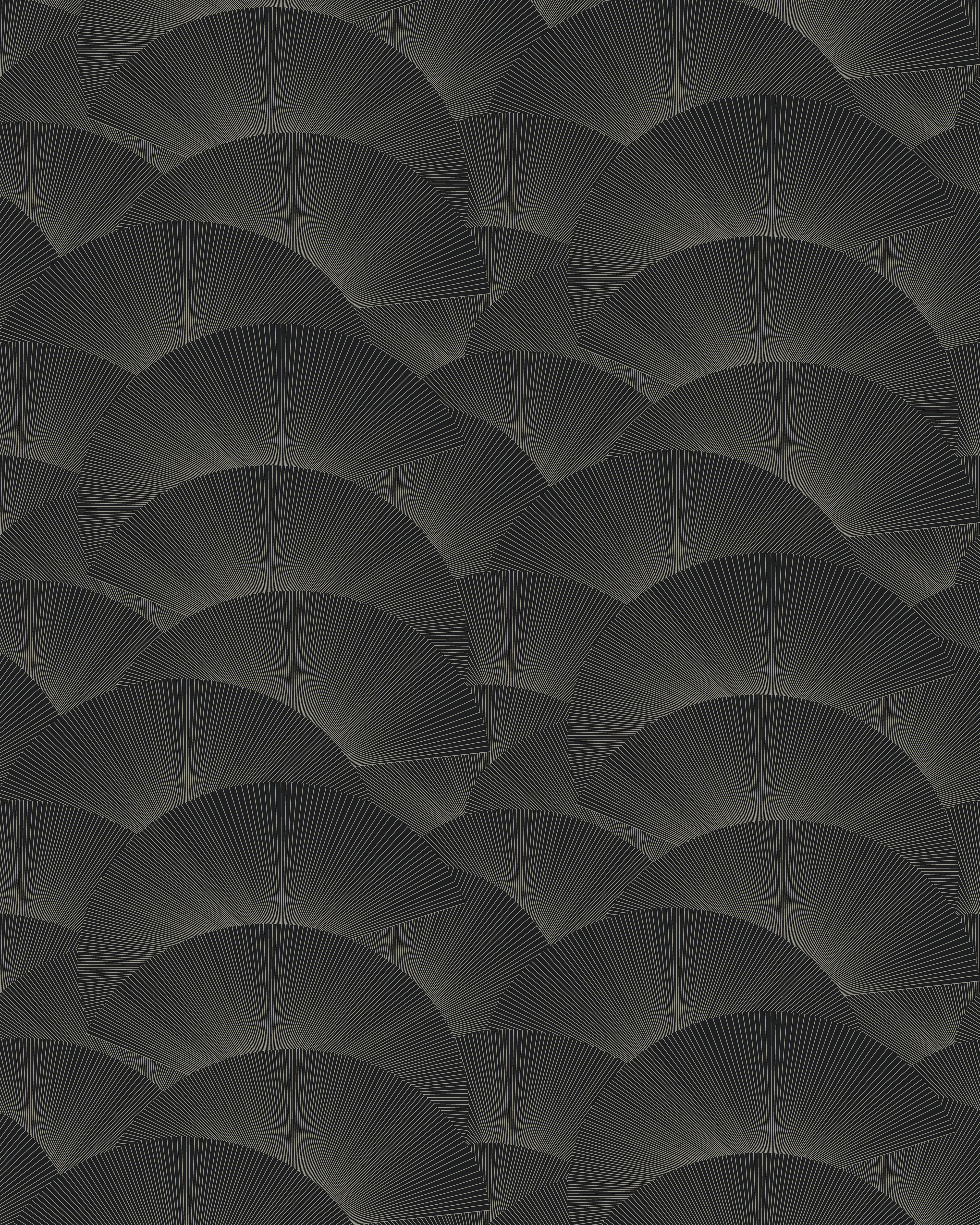 Kravet Design Ronald Redding Tea Garden Second Edition W4446 in Black & Grey (W4446.811.0)