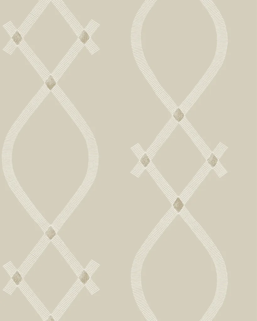 Kravet Design Ronald Redding Tea Garden Second Edition W4447 in Beige & Gold (W4447.16.0)