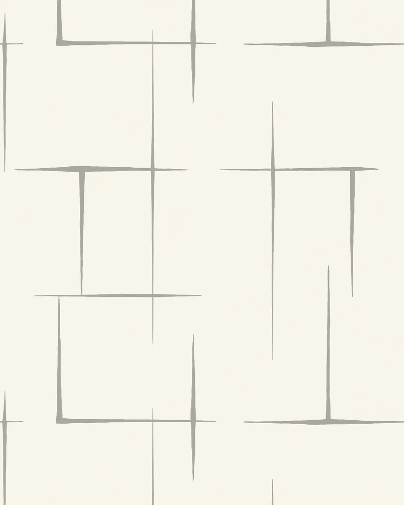 Kravet Design Ronald Redding Tea Garden Second Edition W4450 in Silver & White (W4450.11.0)