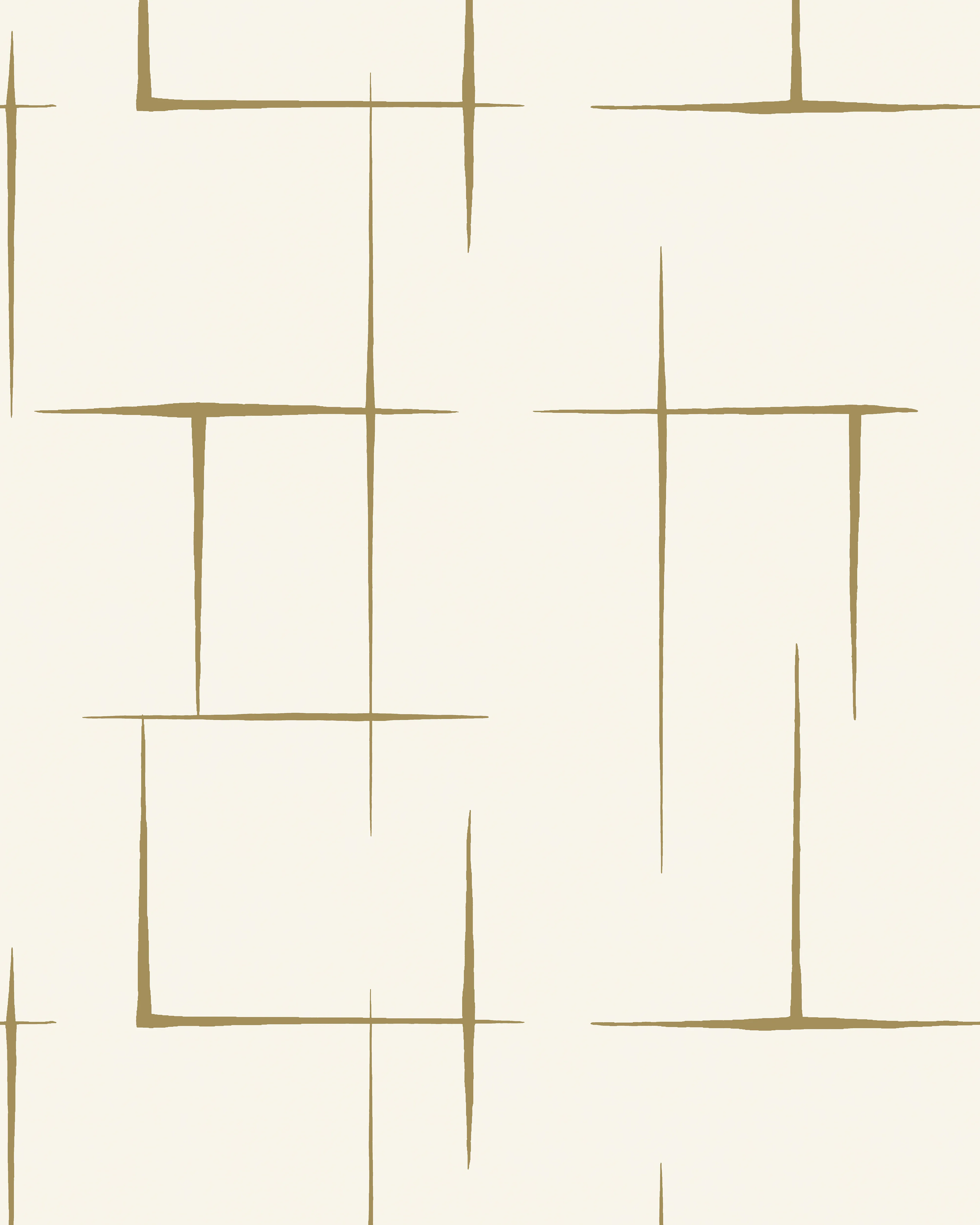 Kravet Design Ronald Redding Tea Garden Second Edition W4450 in Gold & White (W4450.4.0)