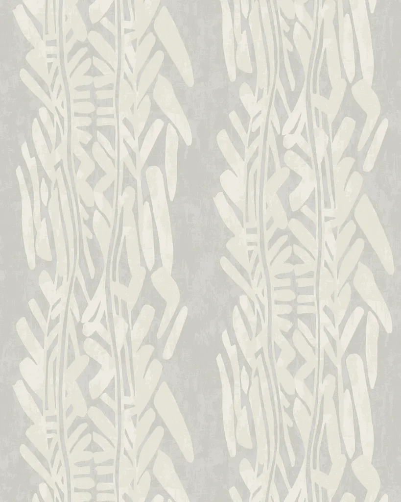 Kravet Design Ronald Redding Tea Garden Second Edition W4451 in Grey & White (W4451.11.0)