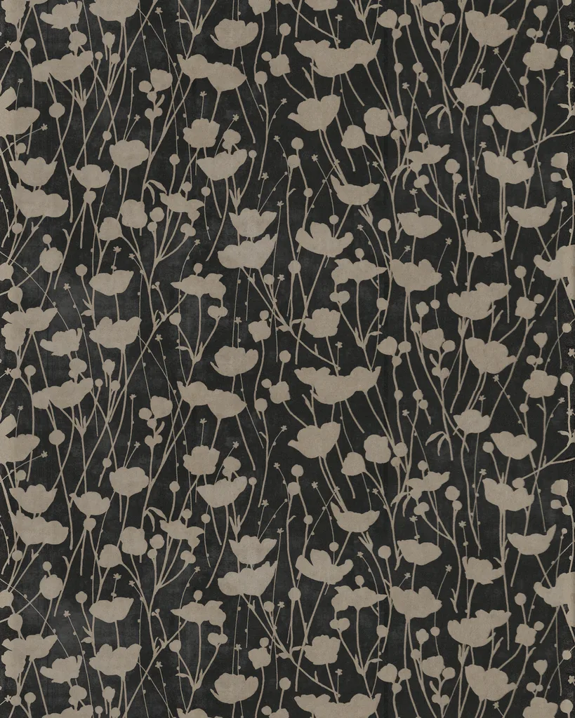 Kravet Design Ronald Redding Tea Garden Second Edition W4455 in Black & Gold (W4455.84.0)