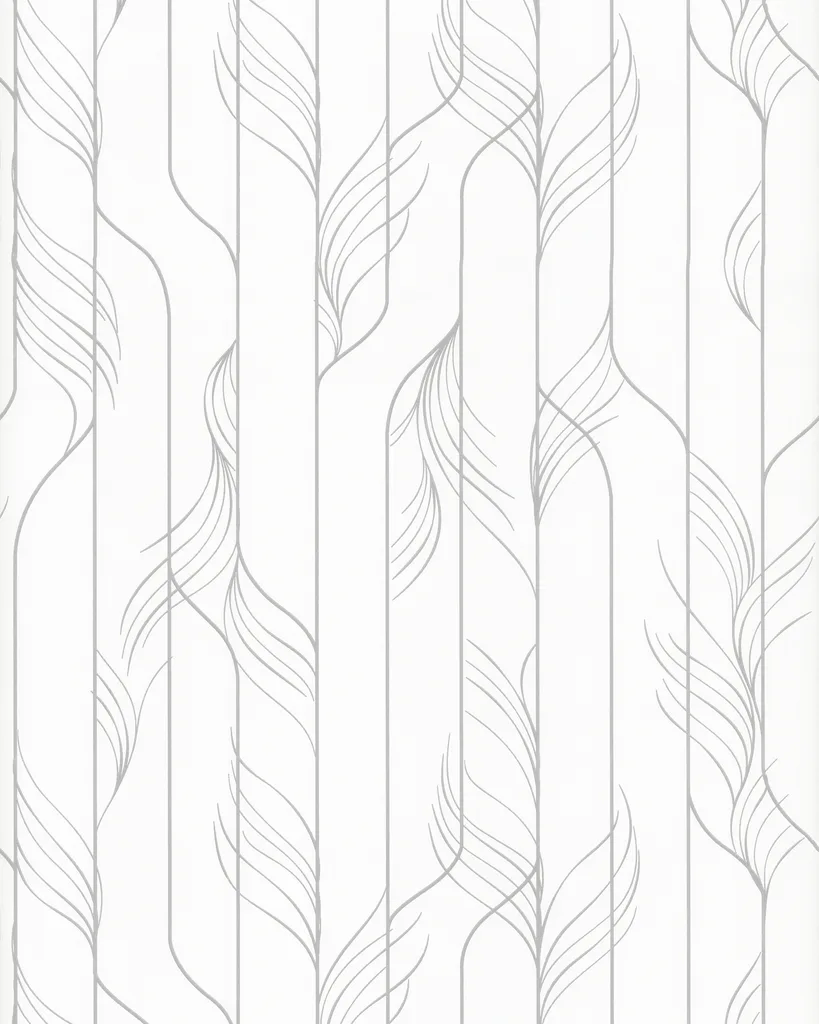 Kravet Design Candice Olson Decadence Ii W4457 in Silver & White (W4457.11.0)