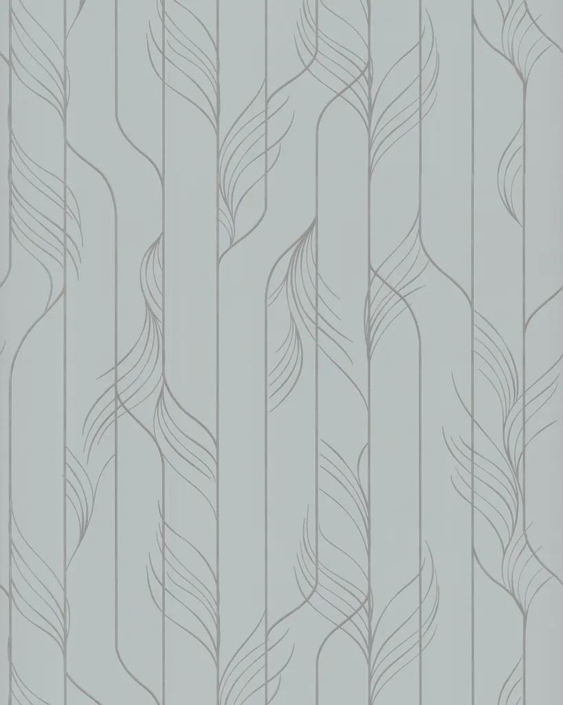 Kravet Design Candice Olson Decadence Ii W4457 in Light Blue & Silver (W4457.15.0)