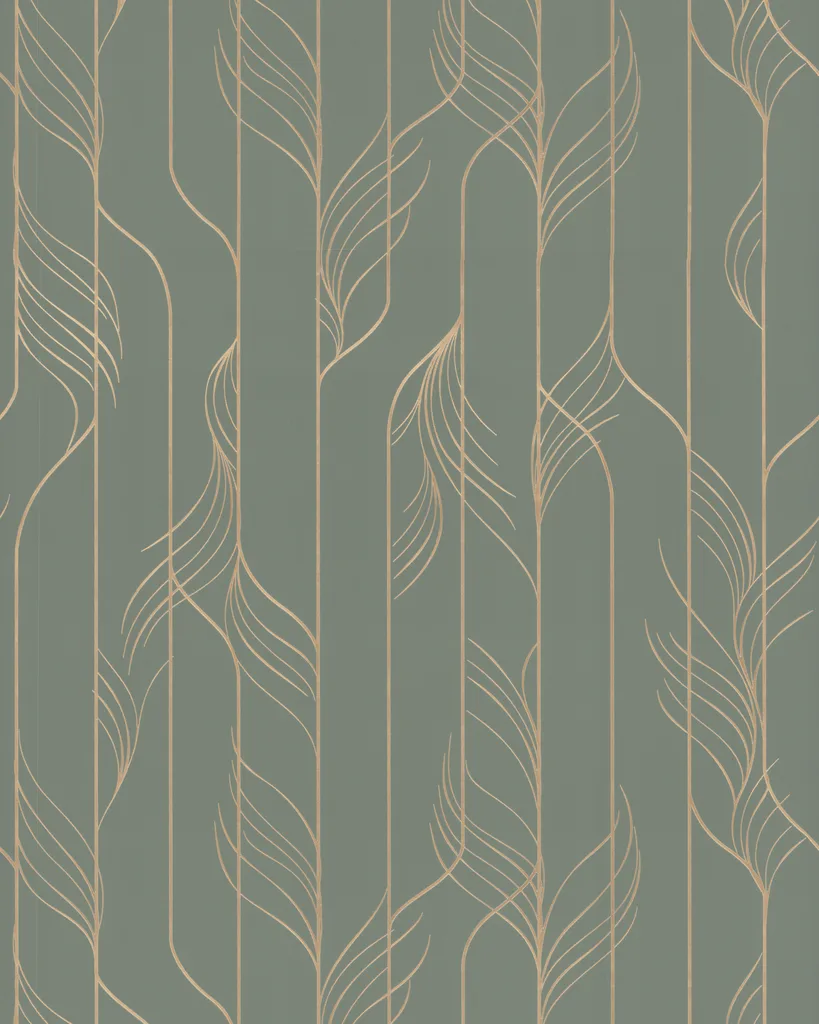 Kravet Design Candice Olson Decadence Ii W4457 in Green & Gold (W4457.34.0)