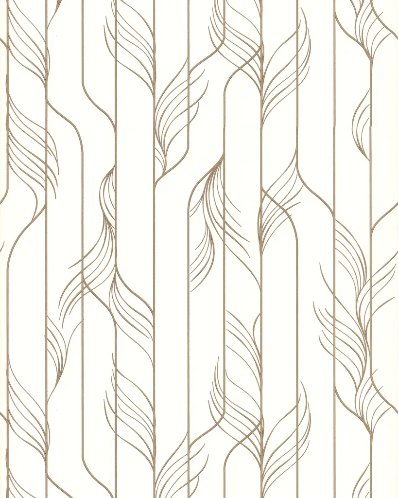 Kravet Design Candice Olson Decadence Ii W4457 in Gold & White (W4457.4.0)