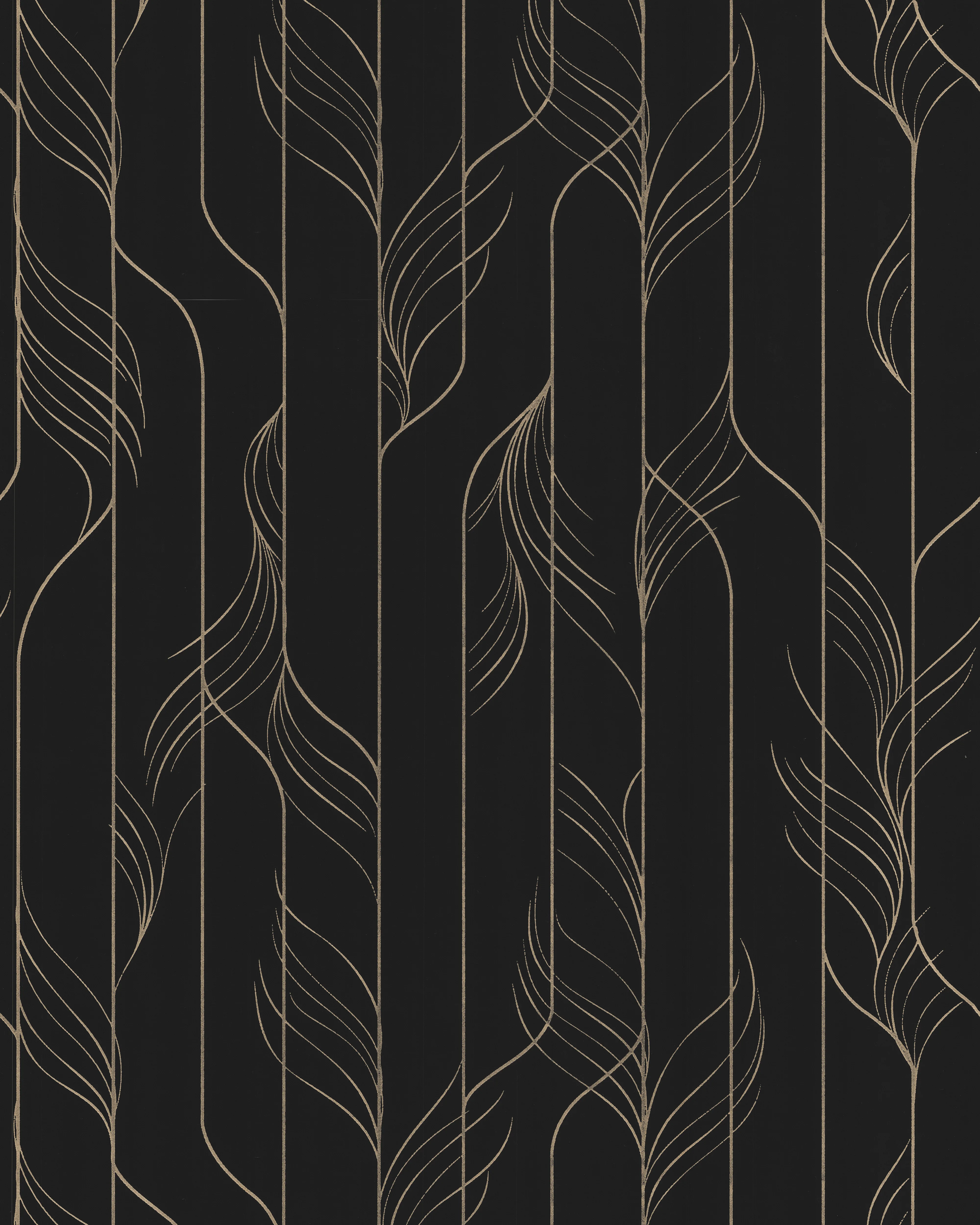Kravet Design Candice Olson Decadence Ii W4457 in Black & Gold (W4457.84.0)
