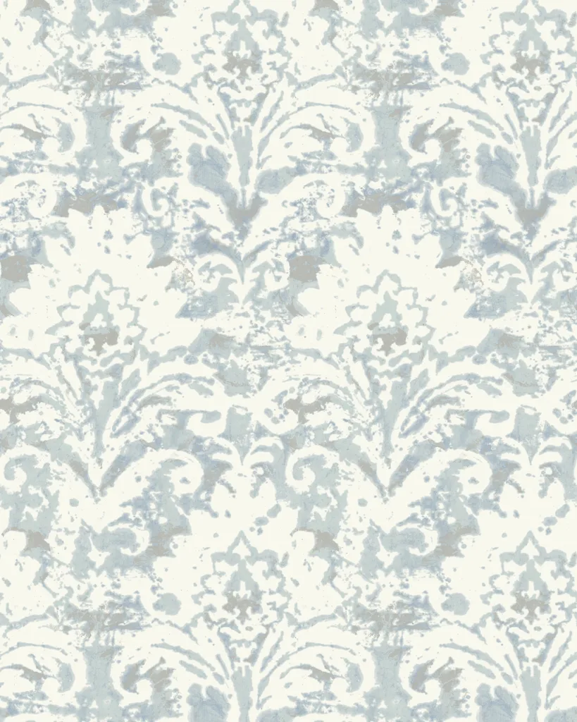 Kravet Design Candice Olson Decadence Ii W4460 in Light Blue & White (W4460.1511.0)